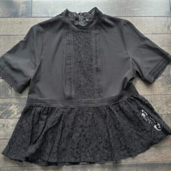 Zara Boho Lace top - Picture 3 of 4